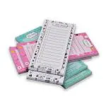 COI Notepads To-Do List, Memo, Reminder, Note, Book, Stationery Gift for Mom and Dad Set of 6