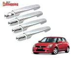 Auto E-Shopping Car Chrome Handle Cover for Maruti Swift Old Type 1 2005-2010 Set of 4 Pieces