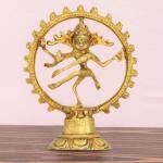 ARTVARKO Brass Nataraja Shiv Statue - 5 inch