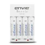 Envie AA 2100 Mah Infinite RTU Rechargeable Batteries With ECR-20 Charger