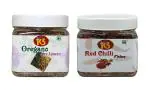 K3 Masala Oregano (100g),Red Chilli Flex (100g) (Pack of 2)