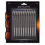 Pentonic BRT Ball Pens Blister, 0.7 mm Tip, Blue & Black Ink, Pack of 1