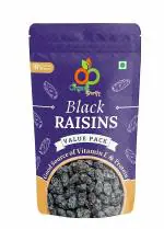 Organic Purify Premium Afghani Seedless Black Raisins - 1kg
