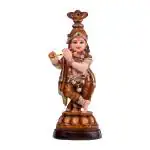 Newven Krishna Statue Hindu God Idol Murti Showpiece Figurine Home Decor house warming gift