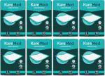 Kare Med White Cotton Adult Diapers - L, 80 Pcs (Pack Of 8)