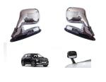 DrivEscape Hyundai Creta 2020 Front Fender Chrome Bonnet Mirror With Indicator (set of 2)