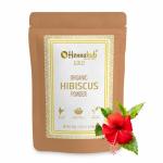 Hennahub Gold Hibiscus Powder for Hair mask 100 gm Pack | Fresh Hair Care product