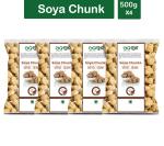 Goshudh Soya Chunks 2 kg (500g X 4 Pack)
