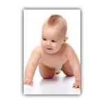 Pnf Paper Cute Baby Girl Boy Children Wall Poster-114, 12 X 18 Inch