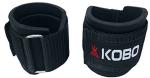 Kobo Power Weight Lifting Training Gym Wrist Straps with Metal Loop Strength Wrap (Imported)