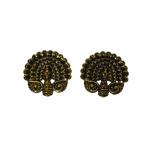 Priyansh Enterprise Handmade Gold Brass Traditional Earrings For Parties, Festivals For Women