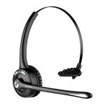 BigPassport Pro-Air_BP6 Black Bluetooth Wireless On Ear Headphones With Mic