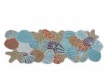Trunkin' Multicolor Glass Beaded Table Runner 91 x 32 cm