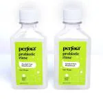 Perfora Lemon Mint Mouthwash | Vitamin C Mouth Freshener For Dental Hygiene & Fresh Breath | No Artificial Flavors & Colors | Alcohol Free Mouth Wash for Men Women & Kids | Fights Germs | Pack of 2 (200ml)