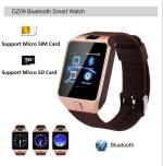 ENMORA Dz09 Bluetooth Smartwatch With Sim Card Slot Callinng Function N78 With Brown Strap
