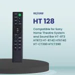 RESORB HT 128 New RMT-AH200U RMTAH200U Replacement Remote Control fit for Sony Home Theatre System and Sound Bar HT-RT3 HTRT3 HT-RT40 HTRT40 HT-CT390 HTCT390