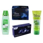 Olivia Skin Polishing Treatment Kit For All Types Of Skin-Face Wash,Bleach,Cleansing Milk,Facial Kit