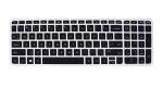 Saco Black and Clear Keyboard Skin For HP Pavilion 15-AB027TX(CKS3H19BC-08)