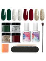 Modelones Dipping Powder All-In-One Nail Kit, Multicolor (Set of 10)