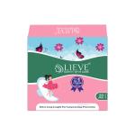 LIEVE SANITARY PADS FOR WOMEN QUICK ABSORPTION DISPOSABLE COVERS WIDE COVERAGE LEAKAGE PROTECTION ALL NIGHT (XXX-Large, 20 PADS, Pack of 1)