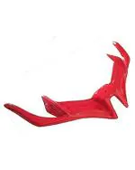 A4s Automotive and Accessories Red Winglet 2.0 for Yamaha R15 V3 Light Visor Cap