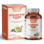 AYUKARMA Diabetic Care Capsule Helps to Manage Diabetes, Pure Blend of Kerala, Jamun, Gurmar | Manage Blood Sugar & Glucose Levels - 60 Capsule (Pack of 1)