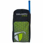 Triumph Cricket Kit, Cricket Kit Bag, Ultra-1010 Cricket Backpack Full Padded with External Pocket for Bat (Black Grey)