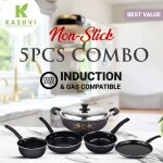 kashvi 6 pcs cookware set 609