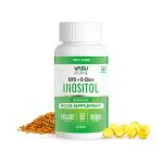 Vasu Nutra PCOS Supplements - 40:1 Ratio Myo-Inositol to D-Chiro Inositol-60 Tablets