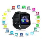 DZ09 Bluetooth SmartWatch With Sim Card Support for Men & Women And Boys/ Girls