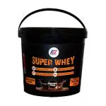 FB Nutrition Super Whey High Biological Value Protein,Best in Taste &Easy to Digest,0 Add Sugar Whey Protein (4 kg, Chocolate)