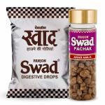 Swad Digestive Toffee & Anar Amla Pachak Mukhwas Mouthfreshener, 50 Candy & 1 bottle