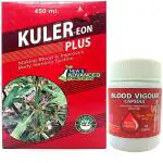 Herbshd KULER-EON PLUS Syrup 450+ 450ml & Blood Vigour 30 Capsule For Making Blood