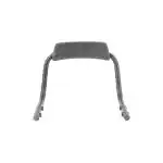 AllExtreme EXMBC1B Heavy Duty Bike Pillion Backrest Passanger Rear Seat Back Support Rest with Cushion Compatible for BS3 and BS4 Model Bullet 350cc and 500cc