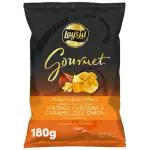 Lays Gourmet Vintage Cheddar And Caramelized Onion