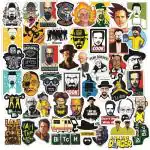 PIXELARTZ Breaking Bad TV Show DIY Vinyl Stickers for Laptop, Skateboard, Luggage, Snowboard, Refrigerator, Toys, Car, Bikes, Phones, Guitar (Multicolor) (17)