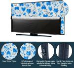 AAVYA UNIQUE FASHION AUF 2 layer dust proof smart LED/ LCD TV 42 inch cover for 42 inch LED/LCD/LED /TV Monitor - 2 layer dust proof smart LED LCD TV cover/8 (BlueHeart)