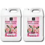 BLISS & BLUSH Hand wash liquid pink 10Litr Handwash Refill, 99.9% Germ Protection, Paraben Free, Dermatologically Tested, Suitable for all Skin Types