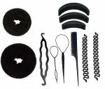 A H S Hair Accessories Professional Braids Tools Hair Styling Kits With Donut For Girls Women
