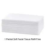 TARGET HYGIENE Facial Tissue Paper Holder Dispenser | Hotel Bathroom Table Top Tissue Paper Holder Car Tissue Box,Pack of 1