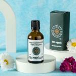 ARKA ESSENTIAL OILS Ayurvedik Natural Fragrance Oil Refreshing Series Aroma Oil for Home Fragrance Best for Aromatherapy Used in Diffusers, Candles, Air Fresheners, Soaps 50ml. (GERMANIUM)