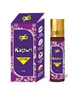 GSB Kasturi Pure Natural Attar/Itra/Perfume Roll On | Alcohol Free | Long Lasting | Undiluted | Unisex