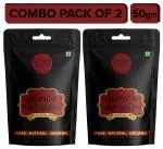 Urban Organics Twin Pack of Quinoa Seeds | 100% Organic White Quinoa Seeds | Gluten Free | High Protein | Fibre Rich Healthy Diet Food For Breakfast Cereal, Pilafs, Soups & Salads- 50g