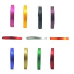 Craft Love Multicolor Satin Ribbon Solid Color Satin Assortment 11 Colors