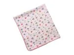 Junior Drive 3 Layer Cotton Baby Blanket for Winter-(0 to 2 Year) -(Light Pink) - 90 X 100 CMS - (Pack of 1)