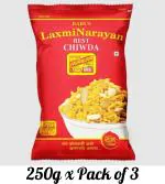 BABUS Laxminarayan Poha Chiwda 0.75kg ( 250g * pack of 3 )