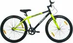 Ahoy! Hadron Single Speed Cycle Non Gear Cycle 26T | All Terrain Bike For (10 - 12 Yrs) (5.4 - 5.6Ft) | Bicycle For Men and Women (N Yellow and Black Color)