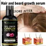 KURAIY 100% Human Herbal Onion Hair Oil For 10X Faster Hair Growth (50 ml ) & (MEN & WOMEN)
