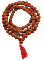 Shivoham Shiv Shakti Multicolor Men and Women Wood Original Mala Rudraksh Chains (20 inch)