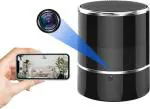 SAFETY NET, SPY CAMERA Safety Net Bluetooth Speaker Spy Cameras With Hd Resolution Black